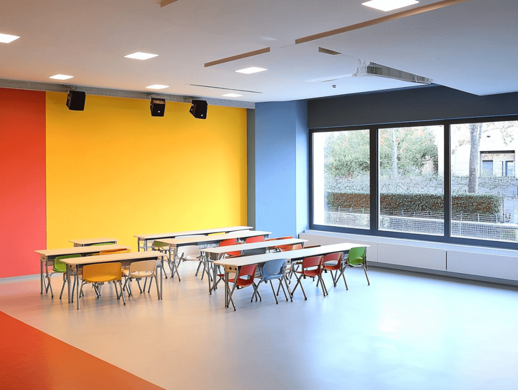 Un centro educativo sin actividad