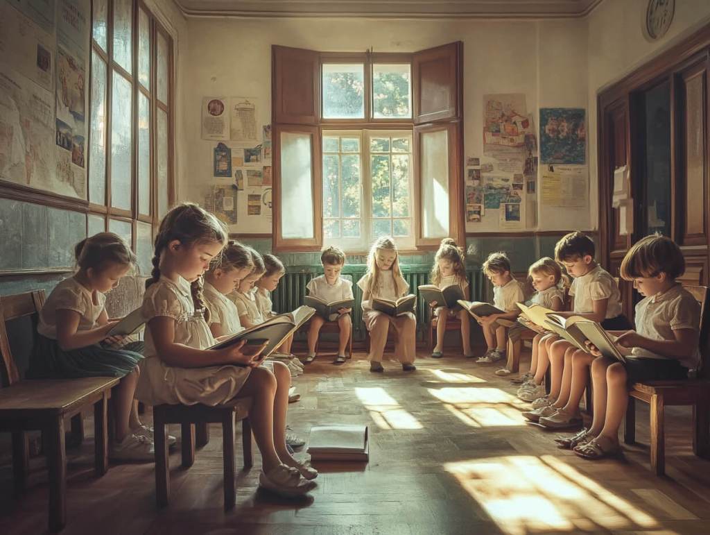 Un aula en tiempo de lectura