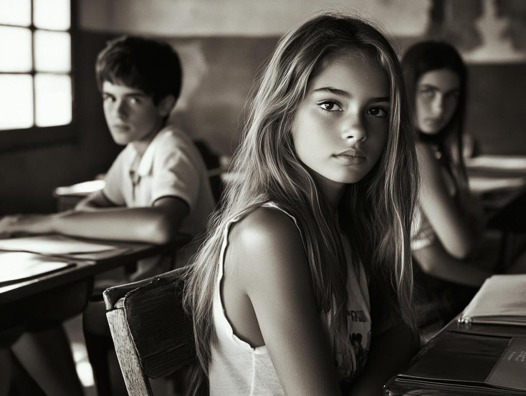 Adolescentes en clase