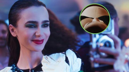 Lily Collins es madre por vientre de alquiler