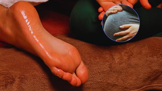 los pies cambian durante el embarazo