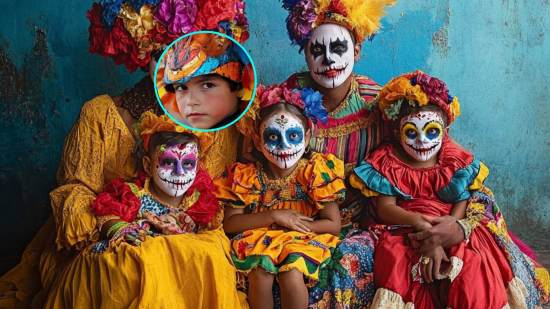 Los disfraces familiares a juego son tendencia en Carnaval