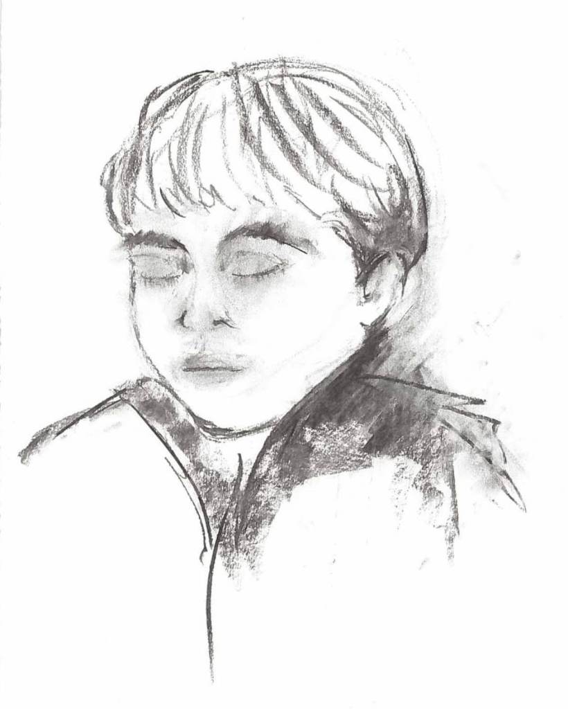 Retrato del principe Louis por Kate Middleton