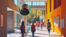 Un colegio en plena actividad