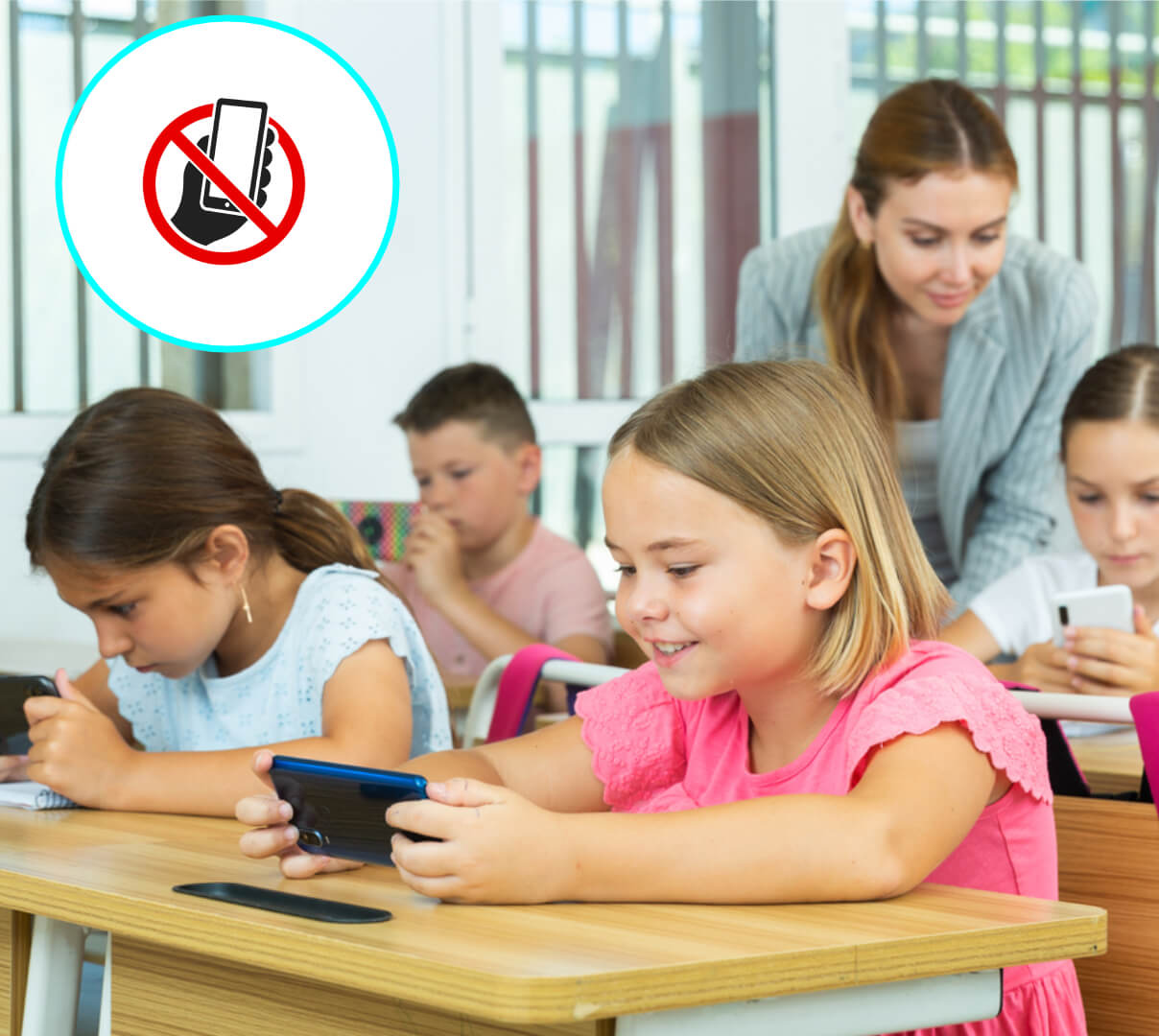 Realizan un experimento en un colegio de Reino Unido donde los niños pasaron 21 días sin móvil y los resultados son sorprendentes