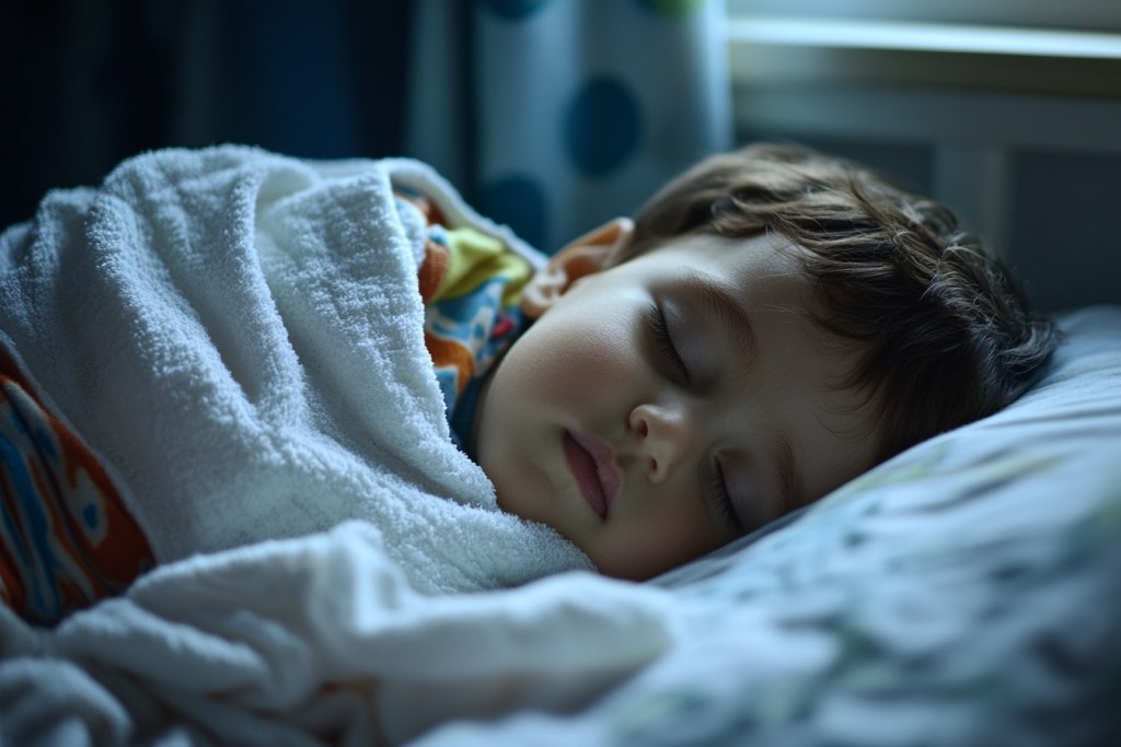 Niño durmiendo en su cama - Imagen: Grupo Zinet Media