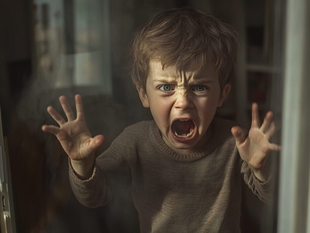 niño llorando