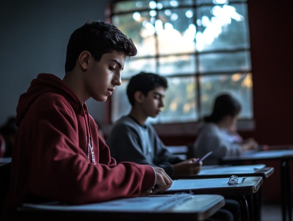 Un aula de Formación Profesional con estudiantes jóvenes