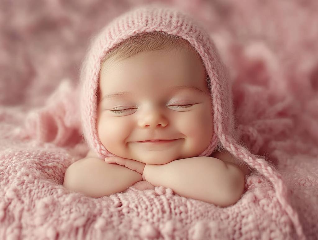 Una niña pequeña, algo más mayor que la última bebé royal