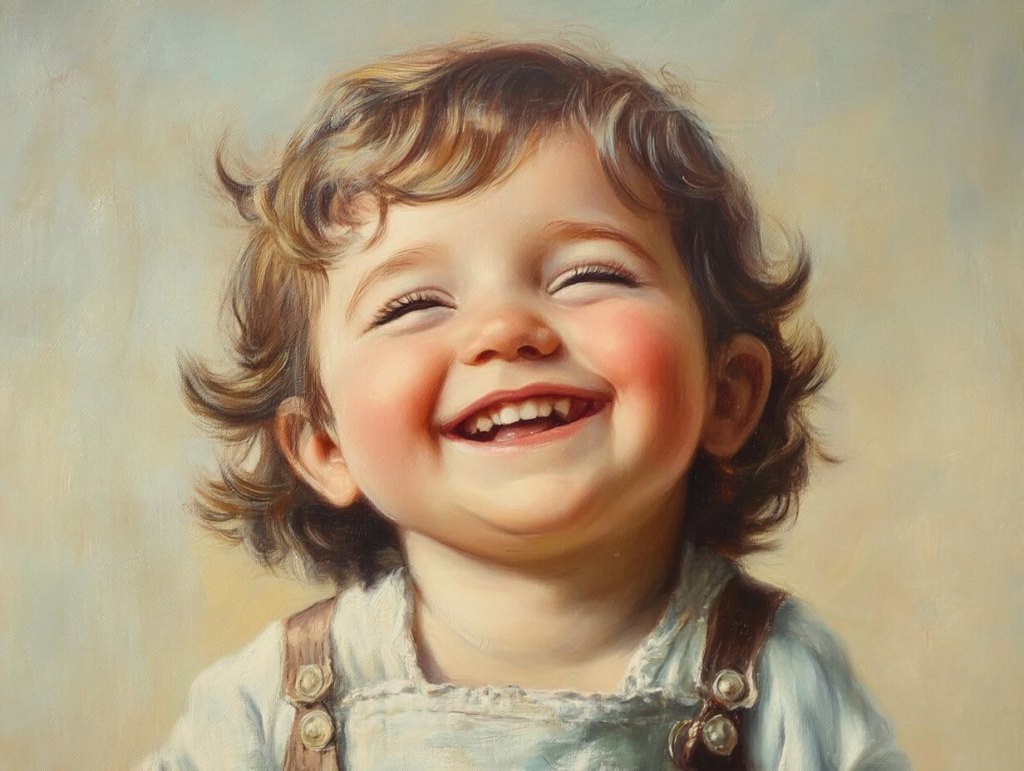 Retrato de un niño pequeño