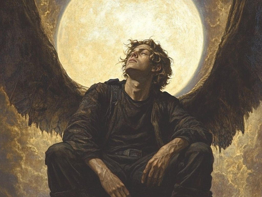 Versión moderna del arcángel San Gabriel