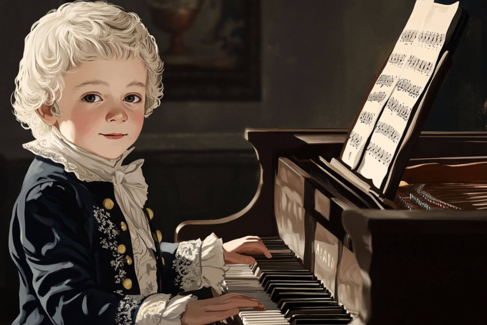 Mozart y la inteligencia del bebé