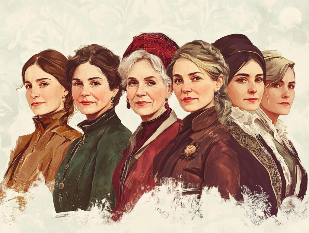 Ilustración mujeres legado