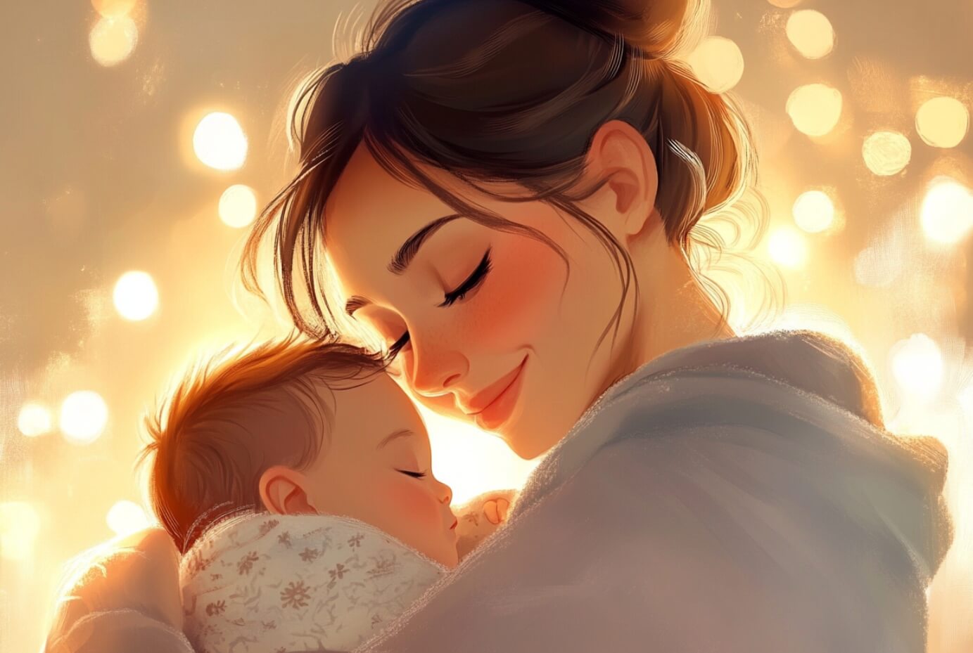 el vínculo entre el bebé y sus padres según Lucía Galán
