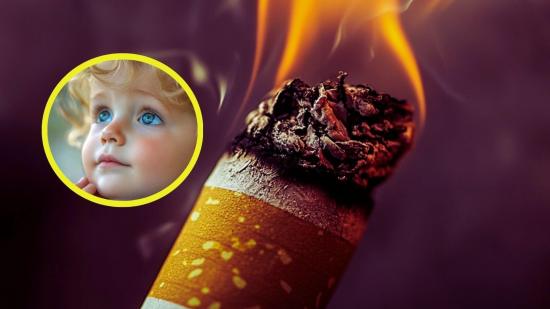 Fumar delante de la infancia está relacionado con el desarrollo de alergias, según un nuevo estudio
