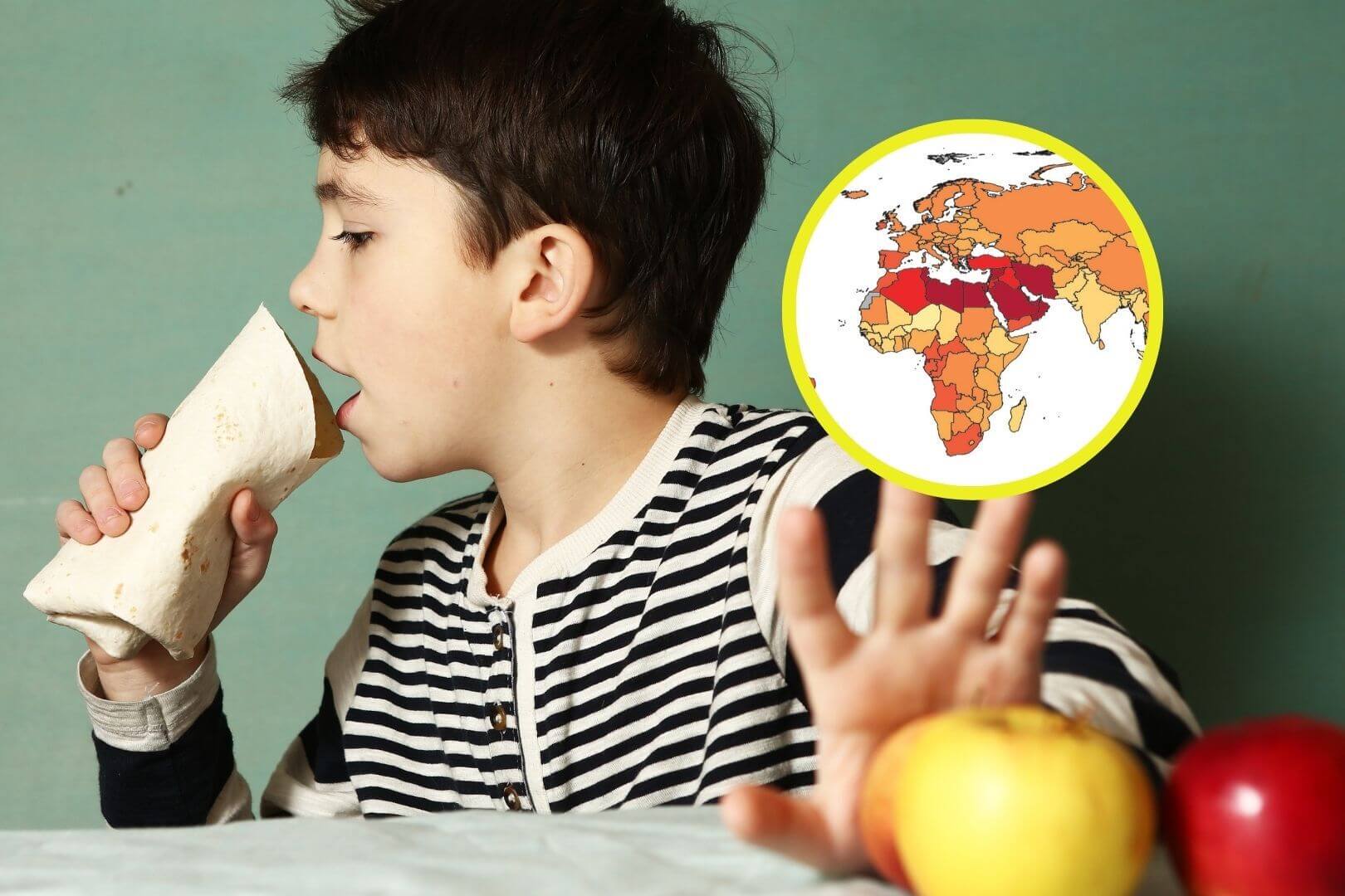 Obesidad infantil proyección mundial 2050