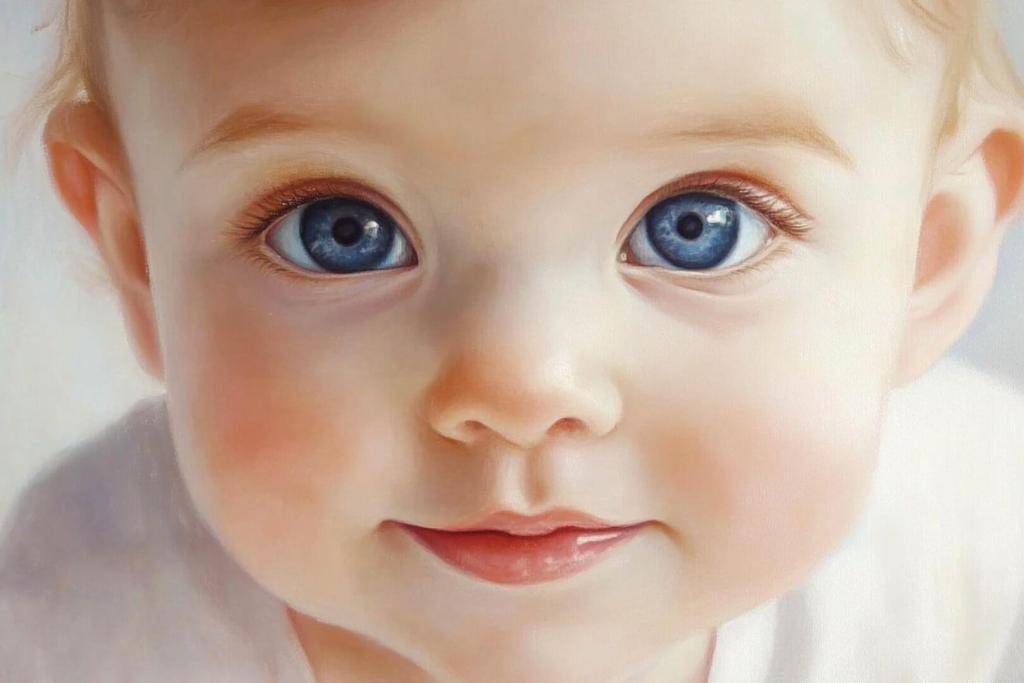 Primer plano de un niño pequeño