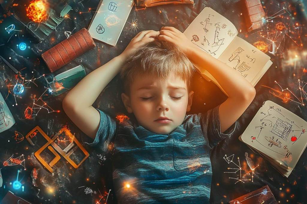No es extraño que una persona con altas capacidades sienta que no puede darle al off a su cerebro.