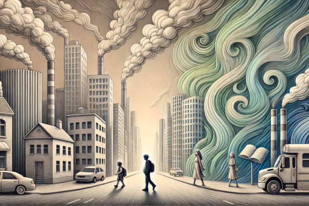 Alta exposición a contaminación durante la infancia afecta la salud mental y el rendimiento escolar en la adolescencia, según estudio