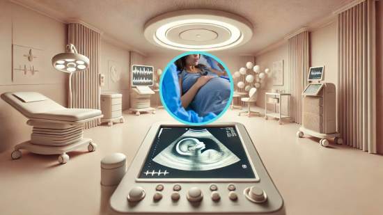 Detectar la posición de la cabeza fetal durante el parto en segundos