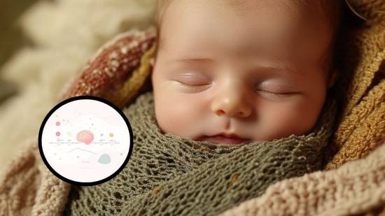 Bebé recién nacido y línea temporal del cerebro infantil
