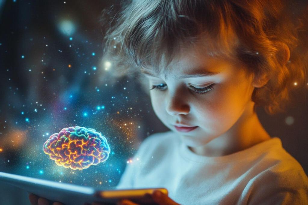 El TDAH en niños puede expresarse a través de señales sutiles: el sueño, la risa, la atención. Esta imagen pone en foco cómo una IA aprende a descifrarlas.