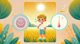 Incluso unos pocos días de calor pueden alterar la actividad cerebral en la infancia, según un nuevo estudio europeo