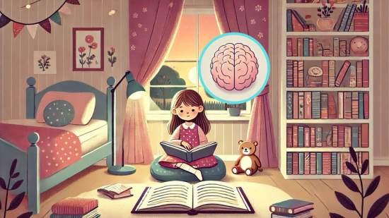 Leer por gusto en la infancia moldea un cerebro más grande, feliz y con mejor rendimiento en la adolescencia