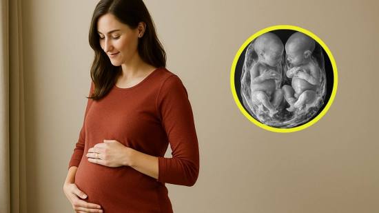 El tamaño entre dos fetos de un embarazo gemelar y el feto de un embarazo no múltiple son tan significativas que ya a partir de la semana 15 de gestación son medibles.