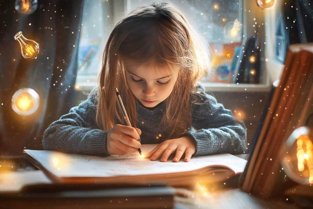 Una niña inteligente