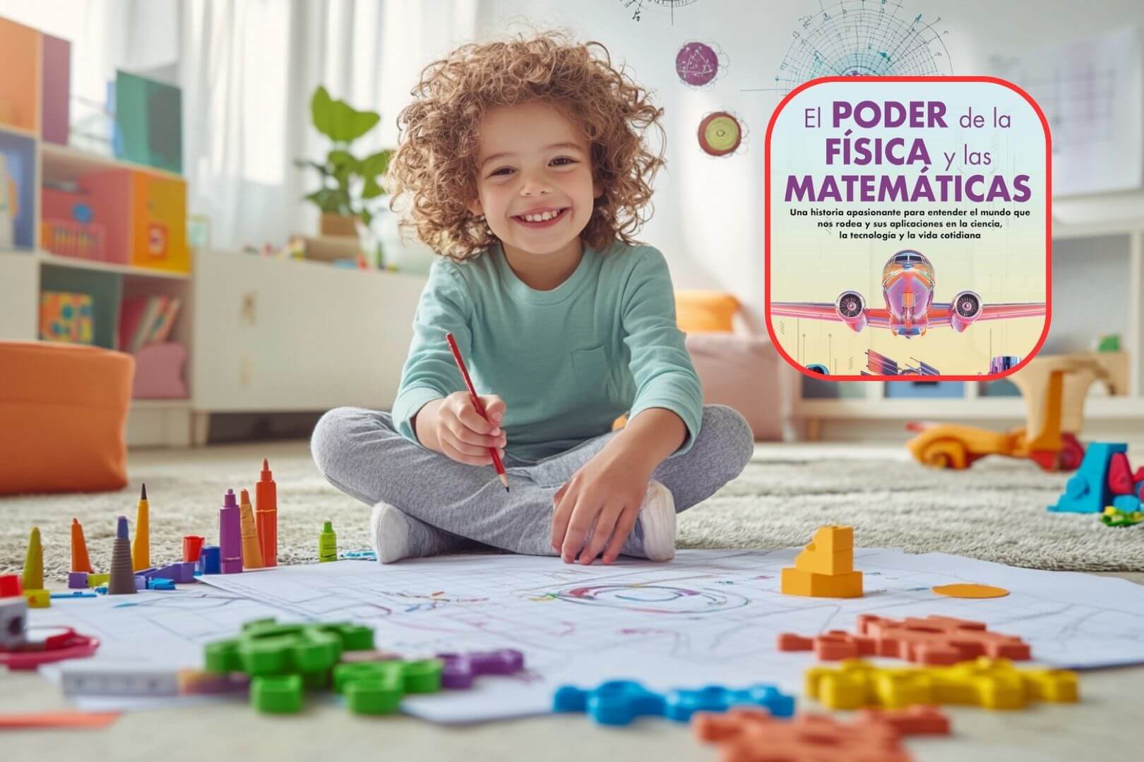 El poder de la física y las matemáticas no es un libro de crianza, pero sí puede ser una fuente de inspiración para padres, madres y docentes.
