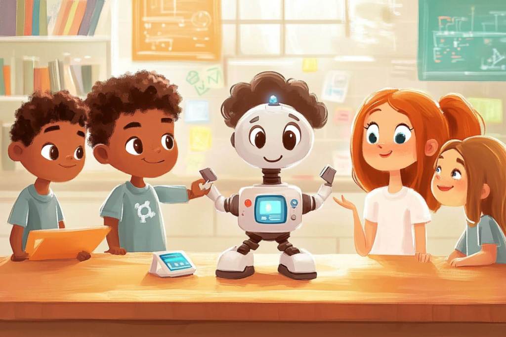 Una clase de robótica
