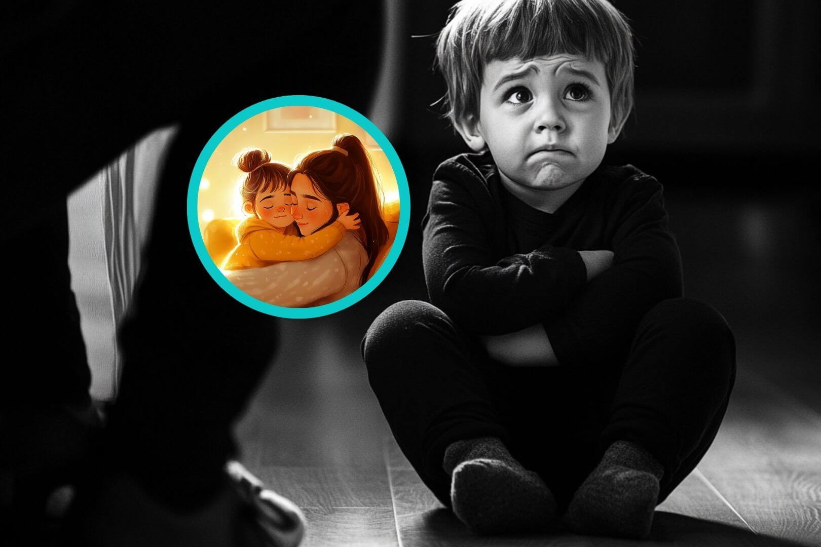 A veces, detrás de una mala cara solo hay una necesidad urgente de abrazo y conexión