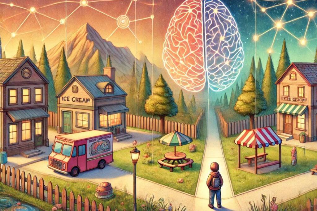 Los mapas mentales también son cosa de niños, así funciona el cerebro de los pequeños cuando navegan espacios complejos