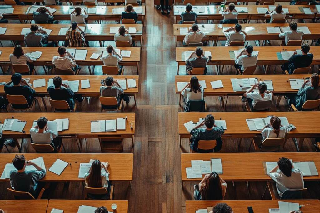 Las aulas se llenan de nervios y esfuerzo: así viven los jóvenes la nueva selectividad.