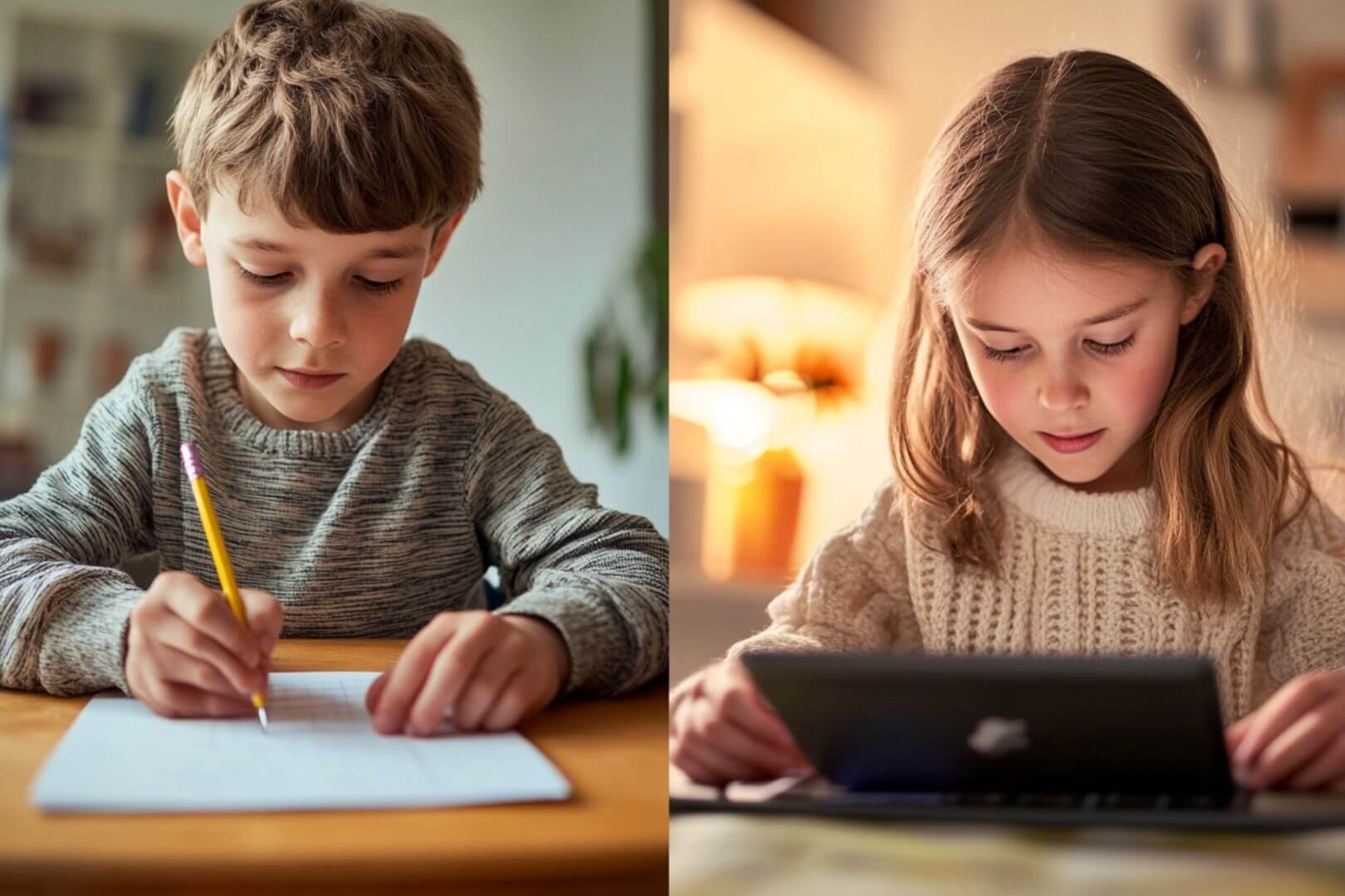Los niños y niñas que escriben a mano retienen mejor las formas de las letras, las asocian con sus sonidos y recuerdan con más precisión las palabras