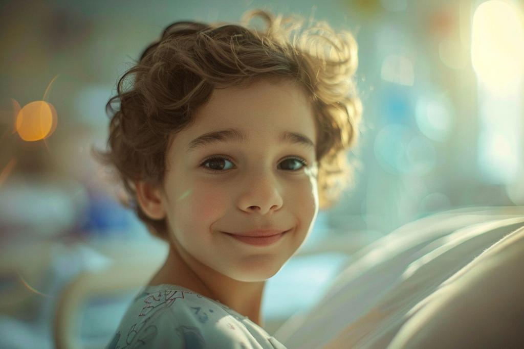 Con una sonrisa tranquila, este pequeño paciente representa el futuro de los tratamientos personalizados. Nuevas terapias prometen menos efectos secundarios y más eficacia contra la leucemia.