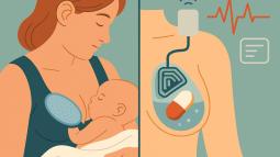La primera plataforma wearable capaz de analizar químicamente la leche materna en contacto con el cuerpo de la madre, sin necesidad de extraer la leche ni de llevarla a un laboratorio.