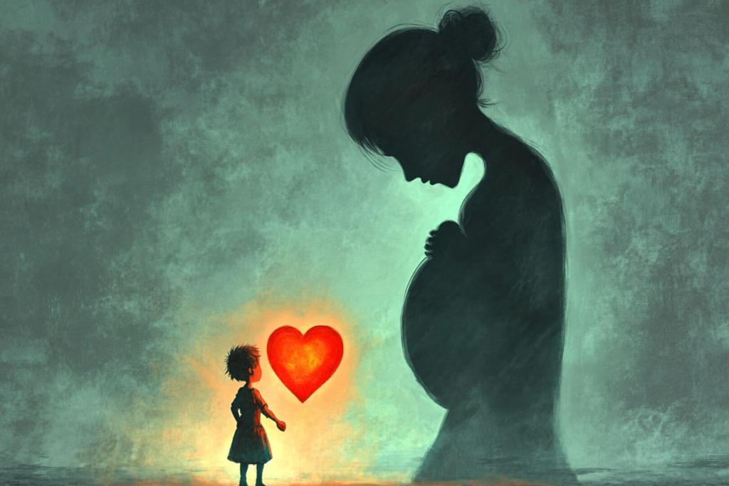 Infografía que conecta a una madre con la salud de su hijo