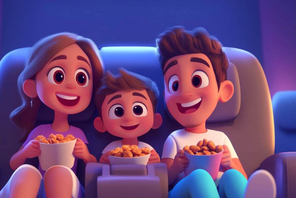 Una salida al cine es también una oportunidad para hablar de emociones, vínculos y valores con nuestros hijos.