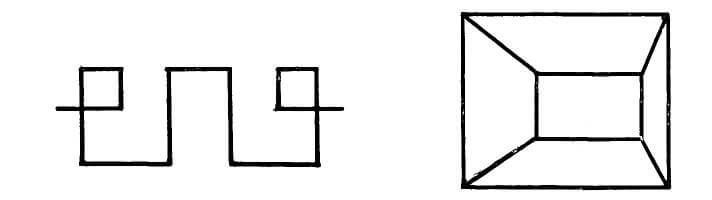 Fig. 6. - Dibujo a reproducir de memoria, tras un estudio de diez segundos.