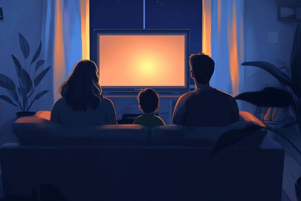 Ver la tele juntos también educa: el secreto está en elegir bien el contenido.