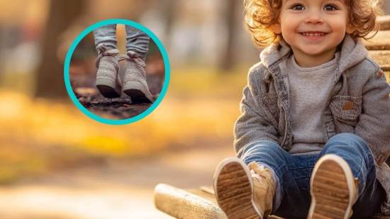 "A veces, el zapato al revés no es un error, sino un paso más en su camino hacia la autonomía.