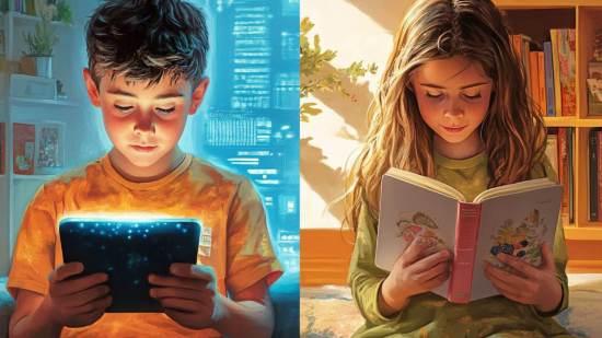 ¿Pantalla o papel? Un nuevo estudio pediátrico confirma que el formato influye en cómo aprenden nuestros hijos.