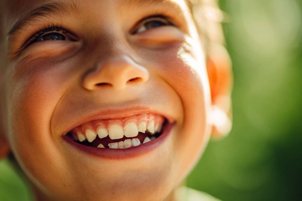 Las actividades al aire libre y la hidratación también cuidan la salud oral infantil.