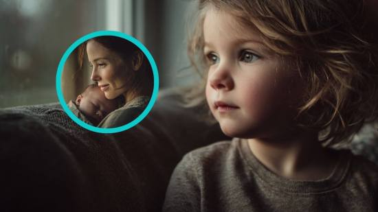 El estrés infantil también se refleja en la mirada: bebés y niños pequeños necesitan sentir que sus padres están disponibles emocionalmente