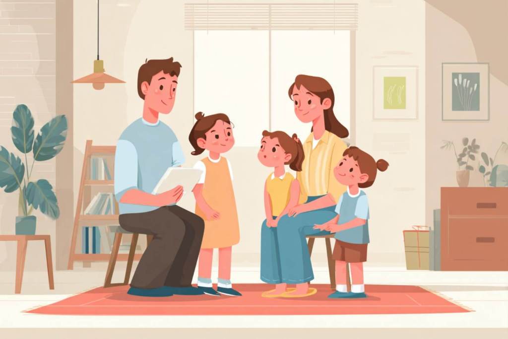 Preparar a los niños emocionalmente también es clave: hablar juntos sobre cómo actuar antes, durante y después de un terremoto.