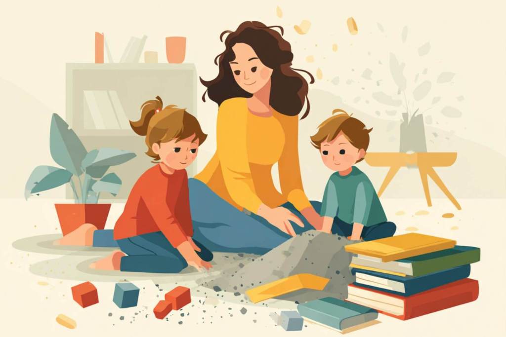 El experimento casero que permite a los niños entender cómo afectan los movimientos sísmicos a los edificios.